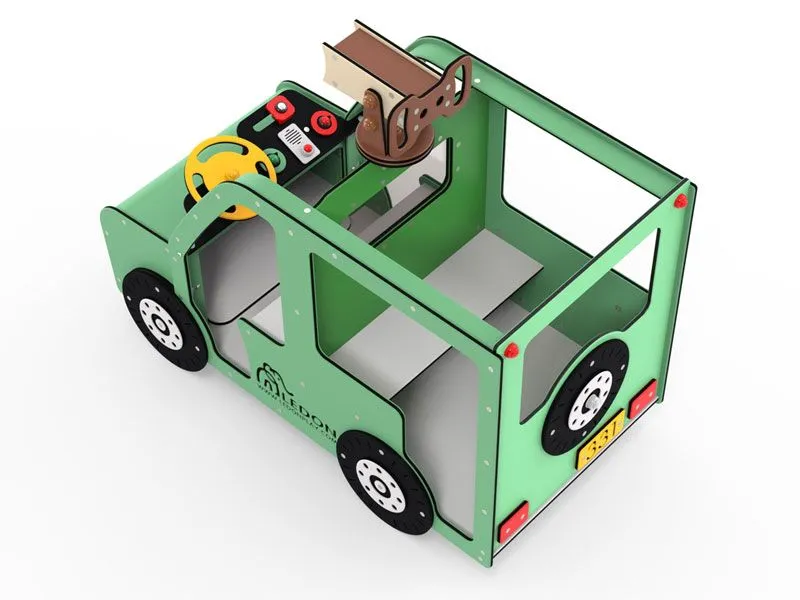 Off-road vehicle Explore top view 3d Off-road vehicle Explore top view 3d